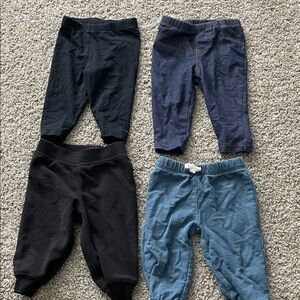 Baby Pants Set - Black and Blue
